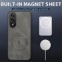 OnePlus Nord 5 5G musta MagSafe-yhteensopiva suojakuori, jossa on sisäänrakennettu magneettilevy.