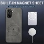 OnePlus Nord CE5 5G musta MagSafe-yhteensopiva suojakuori, jossa on sisäänrakennettu magneettilevy.