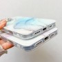 Tyylikkäät suojakuoret iPhone 15 ruusukulta marmori suojakuori, suojaavat puhelintasi kauniisti.