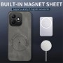 Honor 600 Lite musta MagSafe-yhteensopiva suojakuori, jossa on sisäänrakennettu magneettilevy ja lisävarusteet.