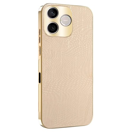 Honor 600 Lite kullanvärinen suojakuori kullanvärisillä reunuksilla suojaa puhelintasi tyylikkäästi ja elegantisti.