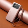 Honor 600 ruusukulta koira suojakotelo, jossa on tyylikäs muotoilu ja kätevä hihna.
