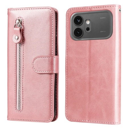 Honor 600 ruusukulta suojakotelo vetoketjutaskulla, tyylikäs ja käytännöllinen suoja älypuhelimelle.