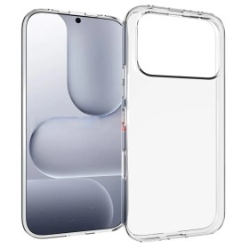 Honor 600 ohut läpinäkyvä suojakuori suojaa puhelinta tyylikkäällä ja kevyellä muotoilulla.