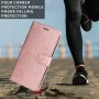 Honor 600 ruusukulta perhonen suojakotelo suojaa puhelintasi tyylikkäällä ja kauniilla muotoilulla.