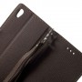 Sony Xperia M4 kahvin ruskea puhelinlompakko