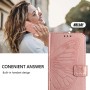 OnePlus Nord N10 5G ruusukulta perhonen suojakotelo, jossa kaunis perhoskuvio ja käytännöllinen muotoilu.