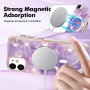 iPhone 12/12 Pro ruusukulta marmori magsafe suojakuori yhdistää tyylin ja käytännöllisyyden vahvalla magneettikiinnityksellä.