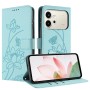 Honor 600 suojakotelo taittuu tukevaksi telineeksi ja sisältää kolme korttipaikkaa kannen sisäpuolella