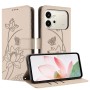 Honor 600 suojakotelo sisältää kolme korttipaikkaa ja taittuvan jalustan mukavaan käsivapaaseen katseluun