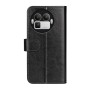 Realme GT 8 Pro suojakotelo mustassa värissä suojaa puhelimen takaosan ja kameran tyylikkäästi taittuvaa lukkokestettä käyttäen.