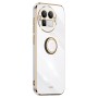 Realme GT 8 Pro valkoinen sormuspidike suojakuori.