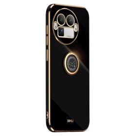 Realme GT 8 Pro musta sormuspidike suojakuori.