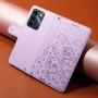 Realme C100 5G lompakkokotelon koirakuvio tuo pintaan leikkisän ilmeen.
