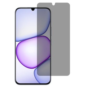Yksityisyyssuojattu panssarilasi rajoittaa Realme C100 5G:n näytön näkyvyyttä sivusta.