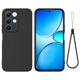 Irrotettava rannelenkki helpottaa Realme C100 5G puhelimen kantamista.