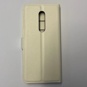 OnePlus 7 Pro valkoinen puhelinlompakko