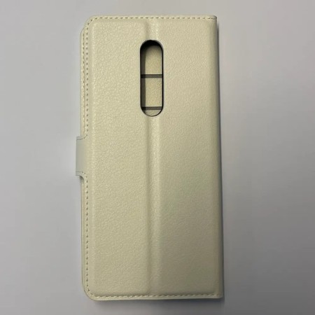 OnePlus 7 Pro valkoinen puhelinlompakko