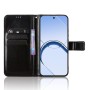 Realme 16 5G lompakkokotelon korttipaikat ja setelitasku pitävät maksuvälineet mukana.