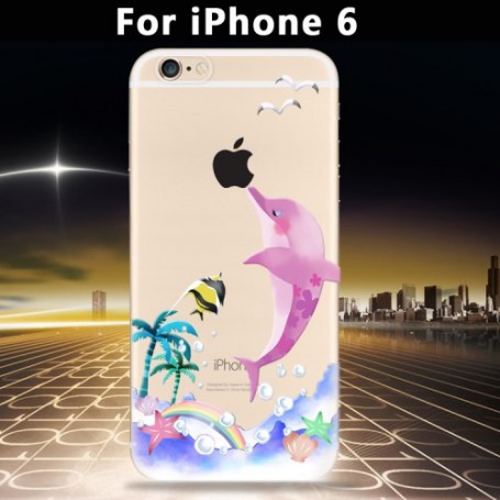 iPhone 6 / 6s delfiini silikonikuoret.
