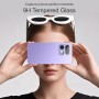 9H-kovuuden kameran linssinsuoja auttaa suojaamaan Realme 16 Pro 5G kameralinssejä naarmuilta ja kolhuilta.