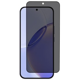 Privacy panssarilasi himmentää näytön sivuilta katsottuna Realme 16 Pro 5G:ssä.
