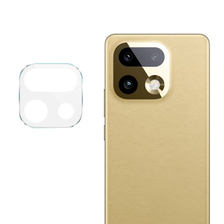 Realme 16 Pro+ 5G:n kameralinssin suojalasi on mitoitettu kamerakehyksen ympärille.