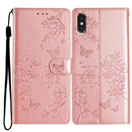 Ruusukultainen iPhone X/Xs suojakotelo kulkee kätevästi mukana rannelenkin ansiosta.