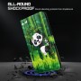 OnePlus Nord 2 suojakotelon panda aihe tuo puhelimeen leikkisää ilmettä.