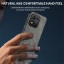 Honor 600 Smart suojakuoren karhea pinta tuntuu miellyttävältä kädessä.