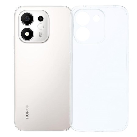 Honor 600 Smart läpinäkyvä ohut suojakuori säilyttää puhelimen oman ilmeen.