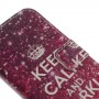 Galaxy S5 mini keep calm puhelinlompakko