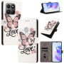 Honor 600 Smart suojakotelossa on kaunis perhoskuvio ja jalustatoiminto videoiden katselua varten.