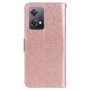 OnePlus 9 ruusukulta mandala suojakotelo – lompakkokotelo tyylikkäästi esillä