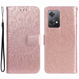 OnePlus 9 ruusukulta mandala suojakotelo – kotelosta löytyy korttipaikat ja setelitasku