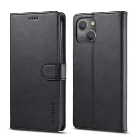 Magneettisuljenta pitää iPhone 13 mini suojakotelon napakasti kiinni.