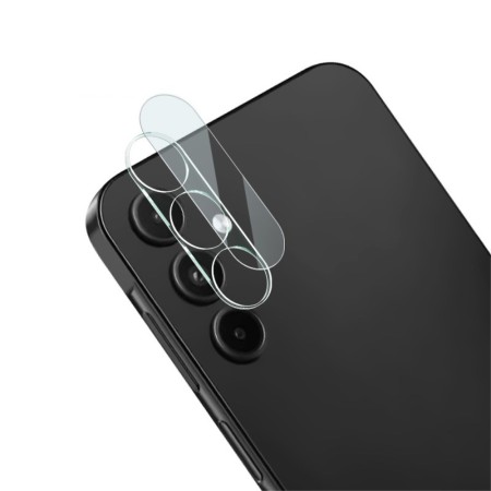 Samsung Galaxy A55 5G:n kameran panssarilasi suojaa linssit naarmuilta ja kolhuilta.