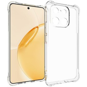 Realme 16 Pro+ 5G suojakuoressa korotetut reunat suojaavat näyttöä ja kameraa arjen kolhuilta.
