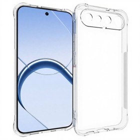 Realme 16 5G suojakuoressa kamera aukot jäävät hyvin esiin.