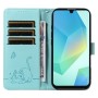 Samsung Galaxy A16 / A17 / A18 / A26 puhelinlompakossa kortit ja setelit kulkevat kätevästi mukana.