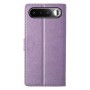 Realme 16 5G lompakkokotelon violetti pinta tuo puhelimelle tyylikkään ilmeen.