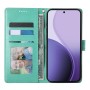 Realme 16 5G lompakkokotelossa kortit ja setelit kulkevat kätevästi mukana.
