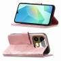 Lompakkokotelo taittuu käteväksi vaakasuuntaiseksi jalustaksi Realme 16 Pro+ 5G puhelimelle.