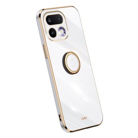 Realme 16 Pro 5G suojakuoren sormuspidike helpottaa puhelimen pitämistä kädessä.