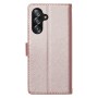 Samsung Galaxy A16, A17, A18 ja A26 suojakotelon magneettinen läppä pitää kannen napakasti kiinni.