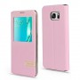 Galaxy S6 edge plus pinkki ikkunakuori