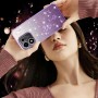 Koristeellinen violetti kukkakuosi tekee Honor 600 Smart 5G suojakuoresta näyttävän.