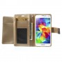 Galaxy S4 samppanjan kultainen puhelinlompakko