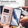 Realme C100 5G suojakotelossa kortit ja setelit kulkevat kätevästi mukana.