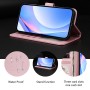 Realme 16 5G lompakkokotelo taittuu vaakatasoon jalustaksi videoiden katselua varten.